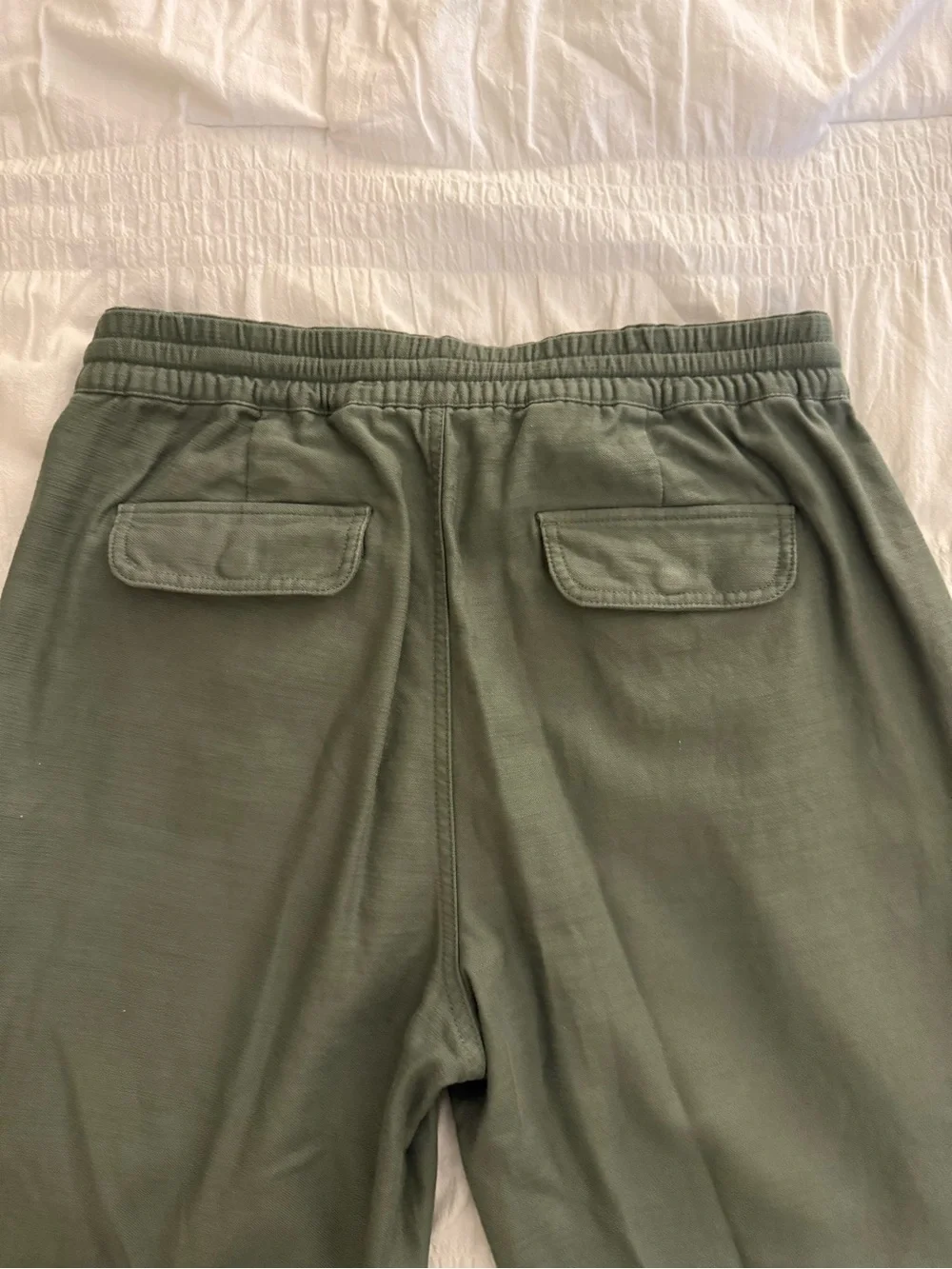 J. Crew Women’s  Olive Drawstring Cargo Pants Size Small